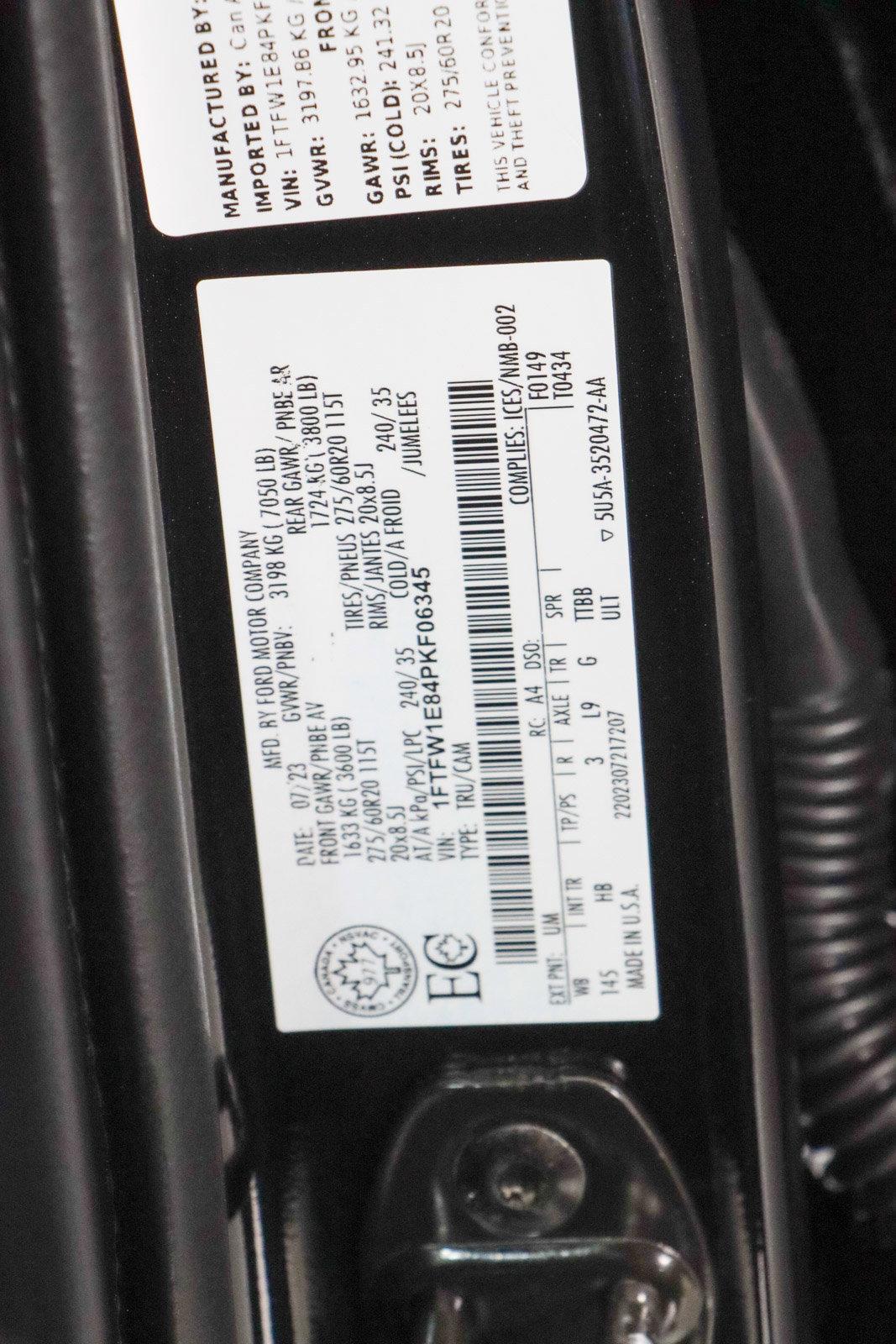 Used 2023 Ford F150 Lariat w/ Equipment Group 502A High AWD/4WD image 35