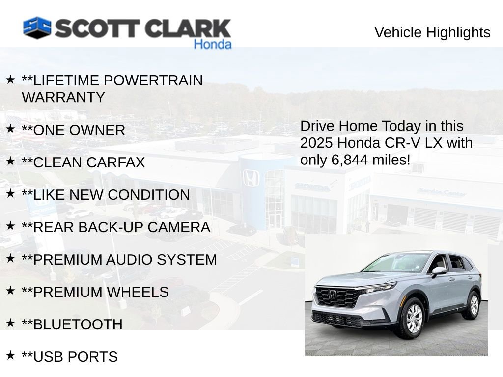 Used 2025 Honda CR-V LX image 11