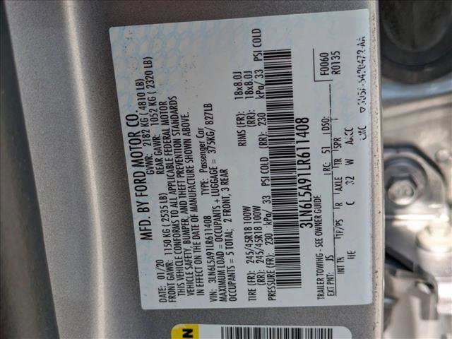 Used 2020 Lincoln MKZ image 16