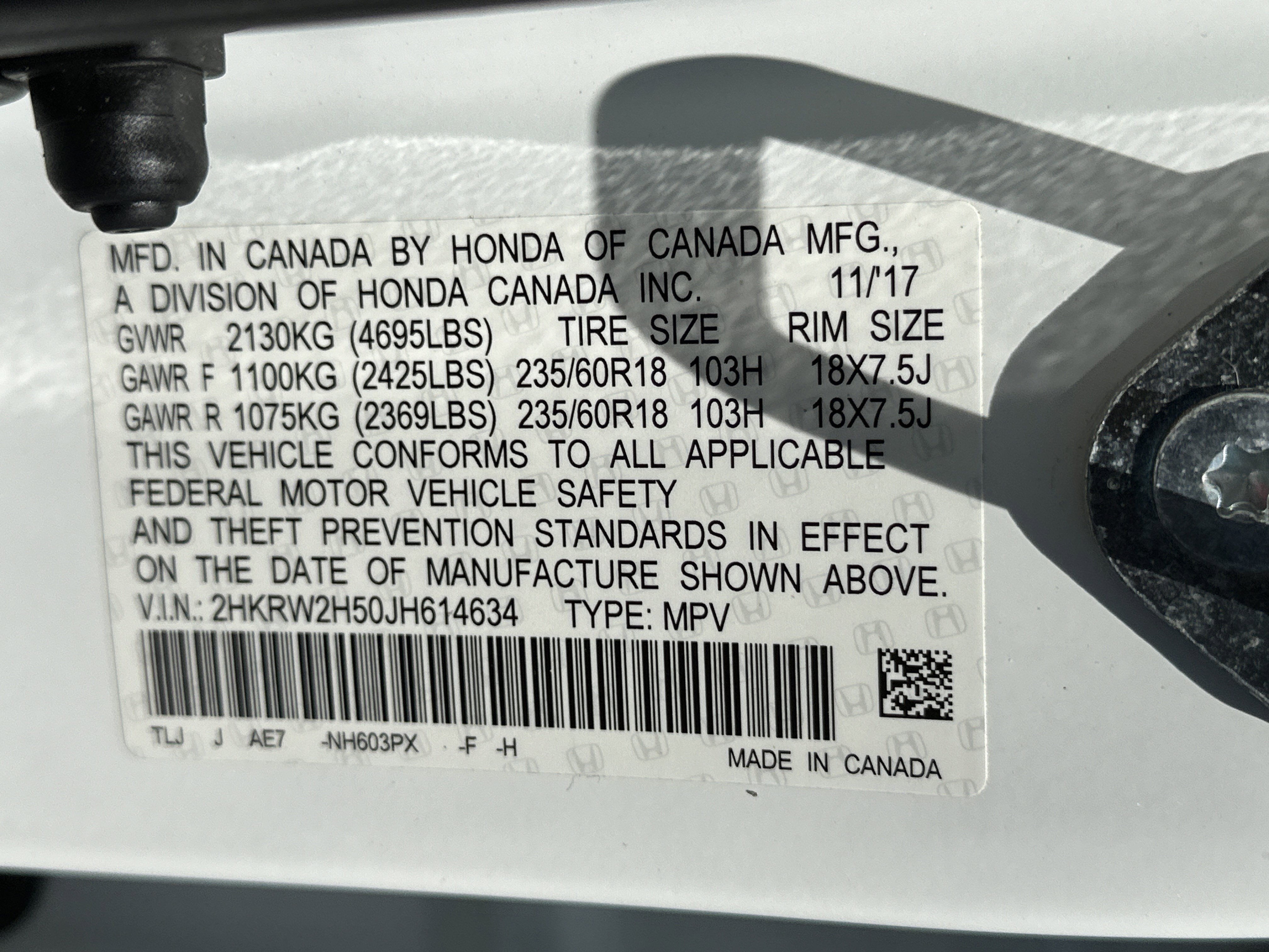 Used 2018 Honda CR-V EX image 29