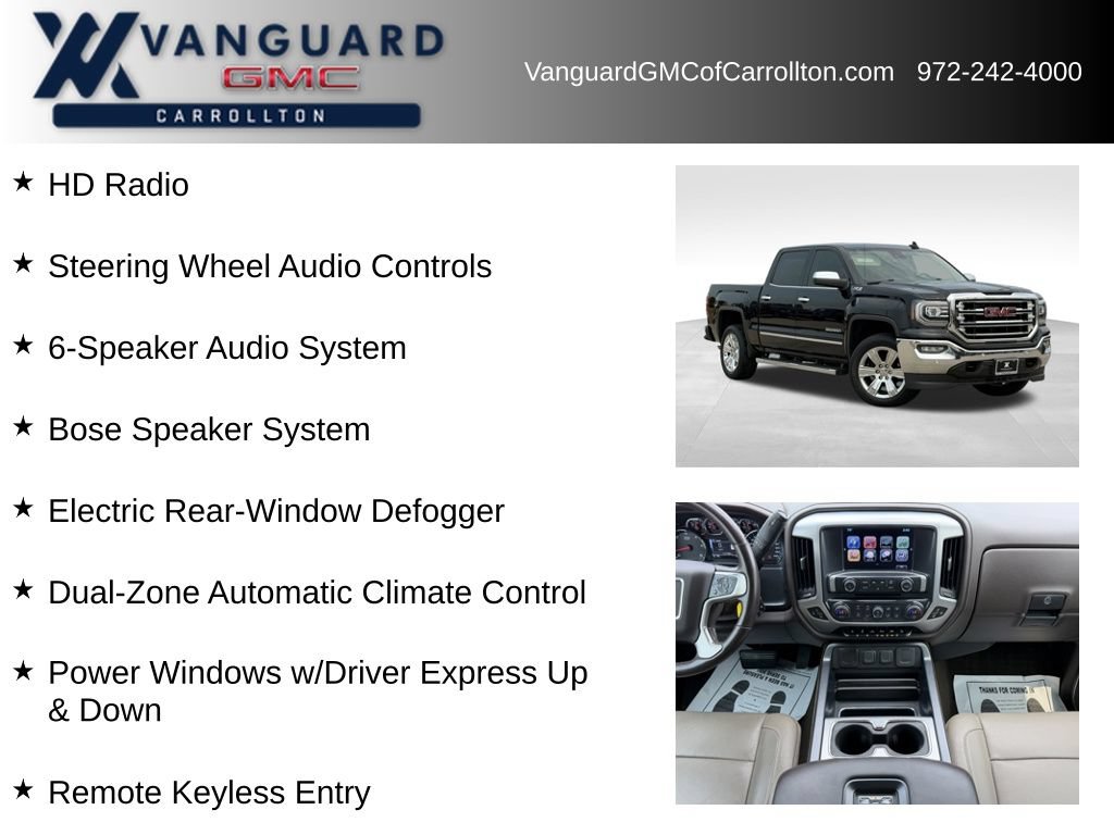 Used 2018 GMC Sierra 1500 SLT AWD/4WD image 12