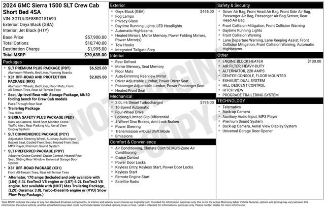 Used 2024 GMC Sierra 1500 SLT w/ SLT Premium Plus Package image 26