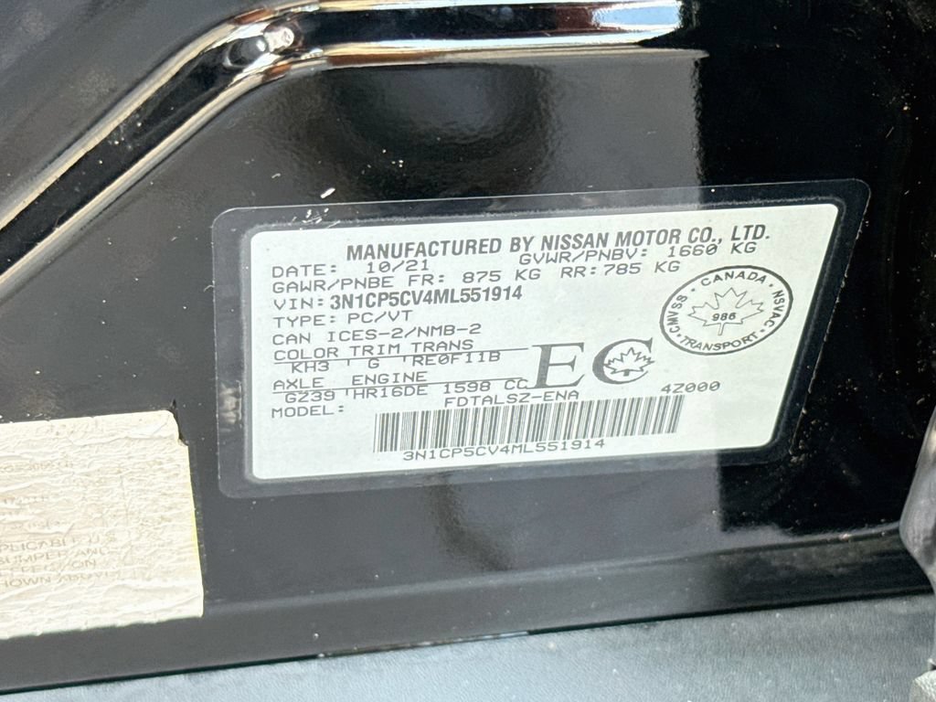 Used 2021 Nissan Kicks SV FWD image 35