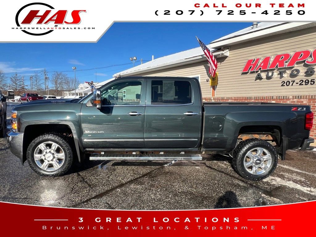 Used 2019 Chevrolet Silverado 2500 LTZ w/ Duramax Plus Package AWD/4WD image 3