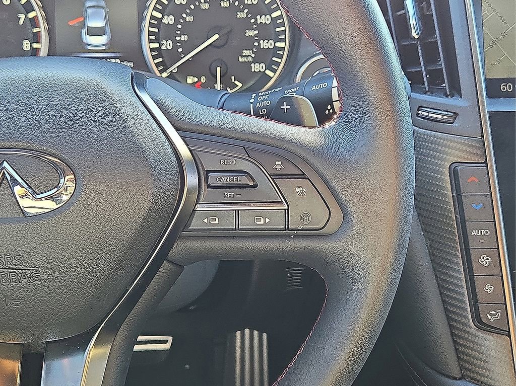 Used 2023 INFINITI Q50 Red Sport 400 w/ Carbon Fiber Package image 19