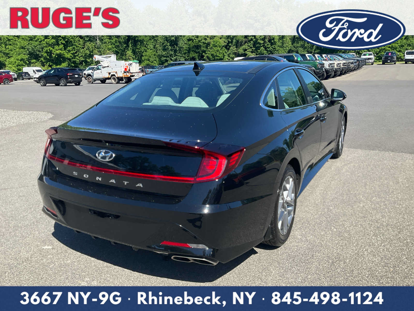 Used 2020 Hyundai Sonata SEL w/ Convenience + Sunroof Package FWD image 3