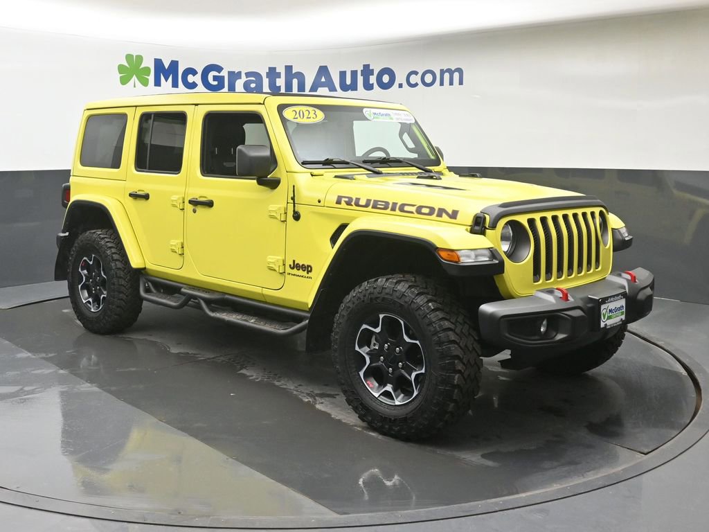 Used 2023 Jeep Wrangler Unlimited Rubicon w/ Cold Weather Group image 2