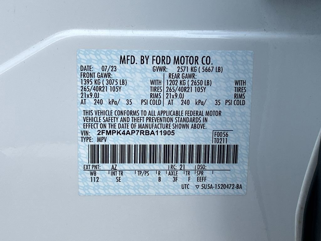 Used 2024 Ford Edge ST w/ Equipment Group 401A image 32