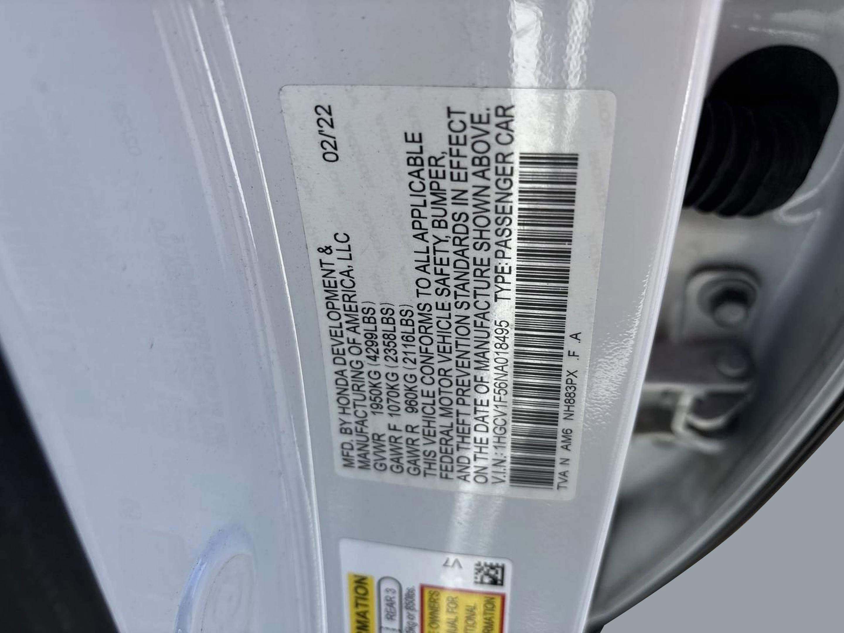 Used 2022 Honda Accord EX-L image 23