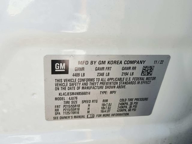 Certified 2022 Buick Encore Preferred w/ Safety Package AWD/4WD image 30