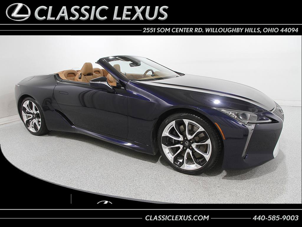 Certified 2021 Lexus LC 500 Convertible w/ Touring Package