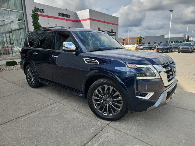 Used 2023 Nissan Armada Platinum w/ Captain's Chairs Package AWD/4WD 360° Tour