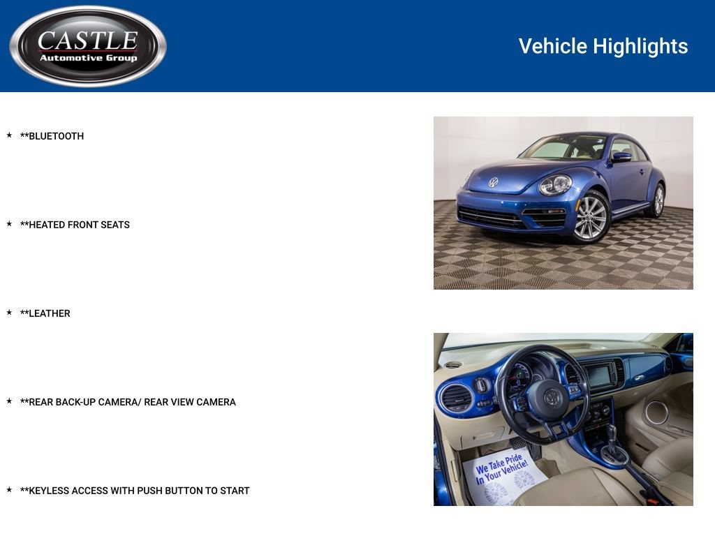 Used 2017 Volkswagen Beetle 1.8T SE FWD image 3