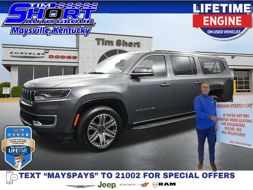 Used 2024 Jeep Wagoneer L Series II w/ Flexible Seating Group
