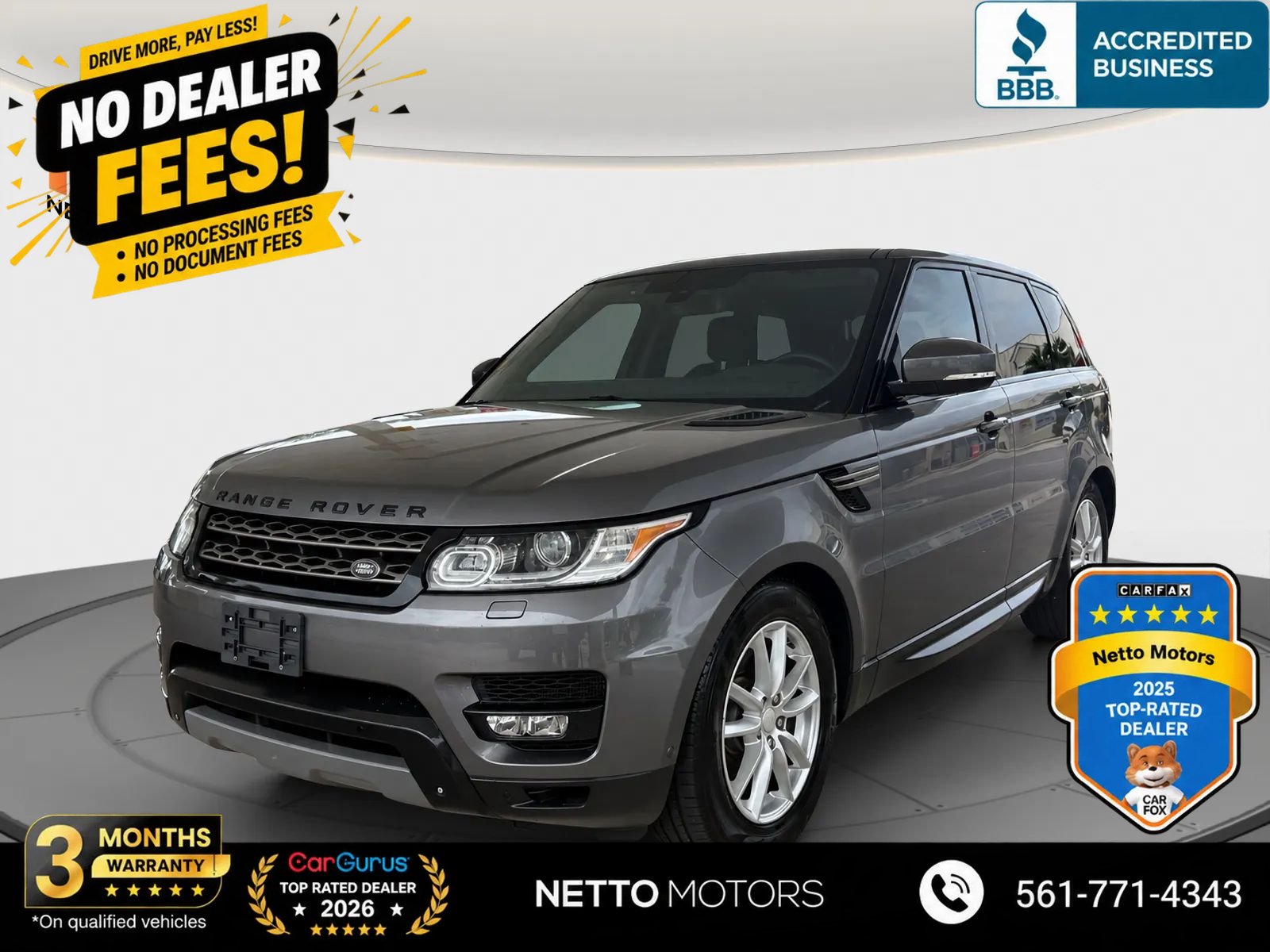 Used 2014 Land Rover Range Rover Sport SE AWD/4WD image 1