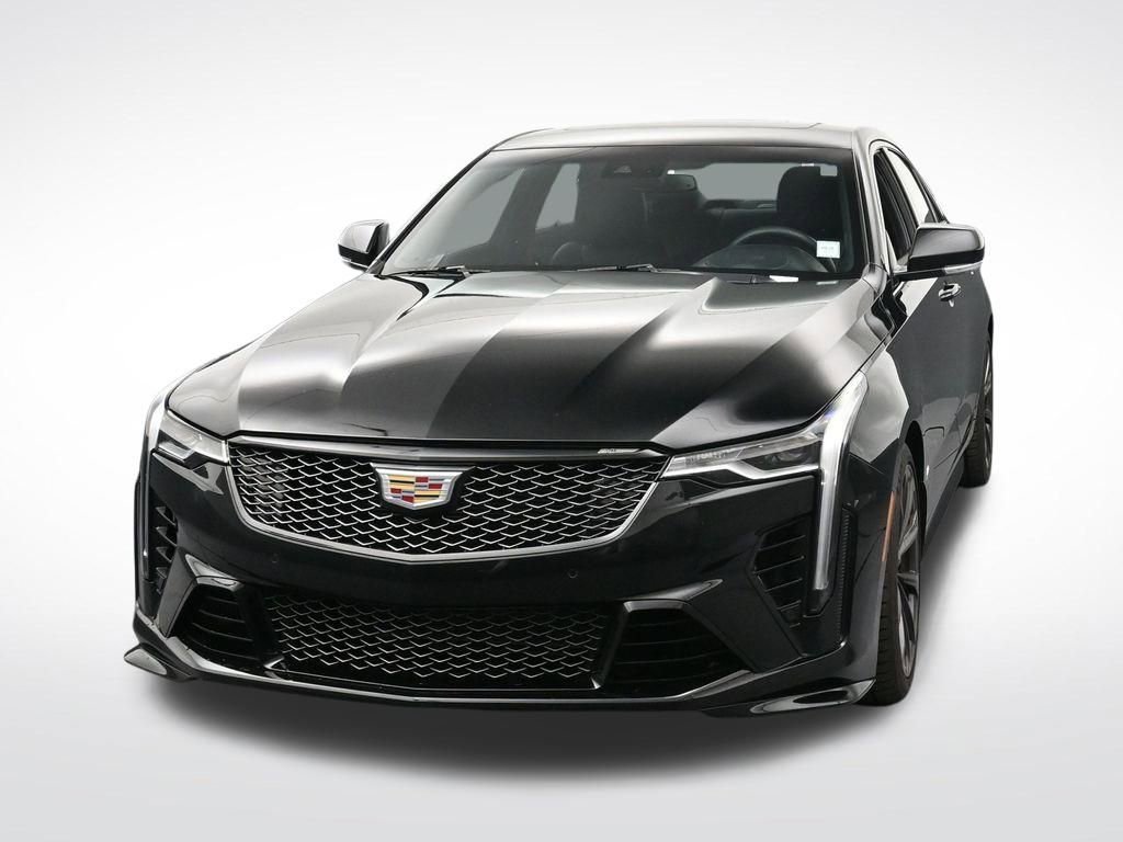 Certified 2024 Cadillac CT4 V Blackwing w/ LPO, Blue Accent Package RWD image 8