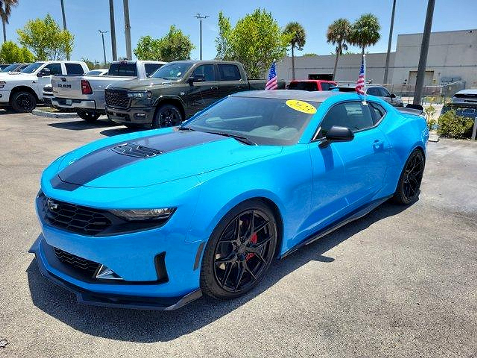 Used 2023 Chevrolet Camaro LT w/ RS Package RWD image 3