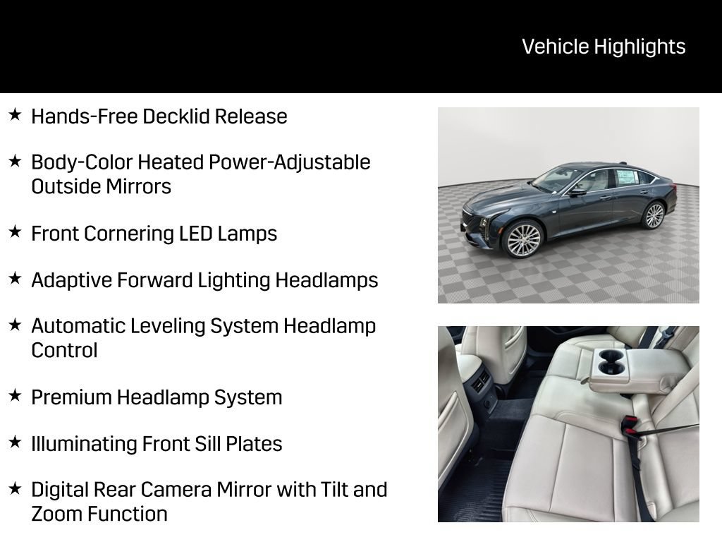 New 2026 Cadillac CT5 Premium Luxury w/ Technology Package AWD/4WD image 14