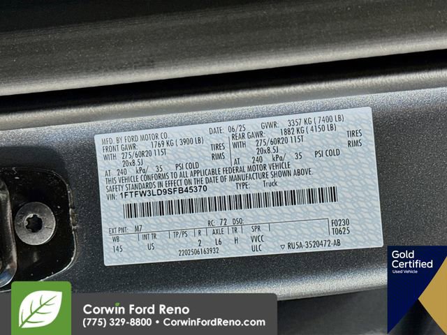 Used 2025 Ford F150 XLT w/ Equipment Group 302A MID image 36