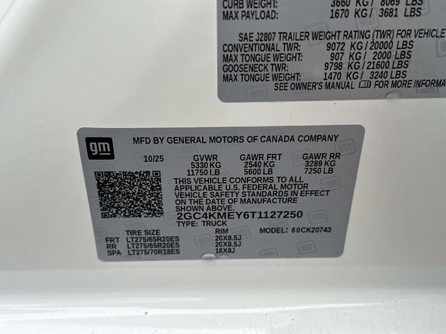 New 2026 Chevrolet Silverado 2500 Custom w/ Custom Value Package image 18