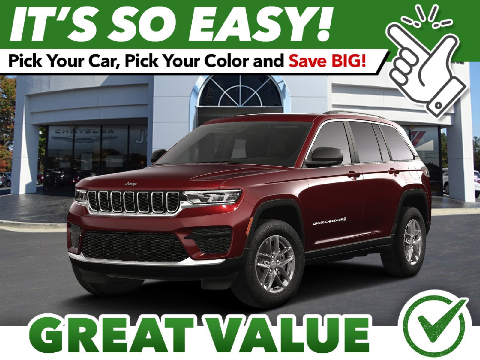 New 2025 Jeep Grand Cherokee Laredo X w/ Luxury Tech Group I image 1