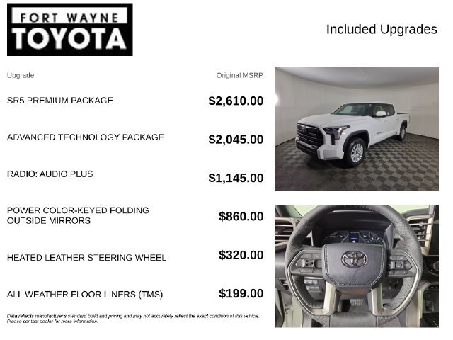 New 2026 Toyota Tundra SR5 w/ SR5 Premium Package AWD/4WD image 4