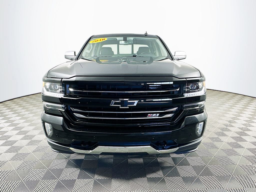 Used 2018 Chevrolet Silverado 1500 LTZ Z71 w/ LPO, Black Pack image 4