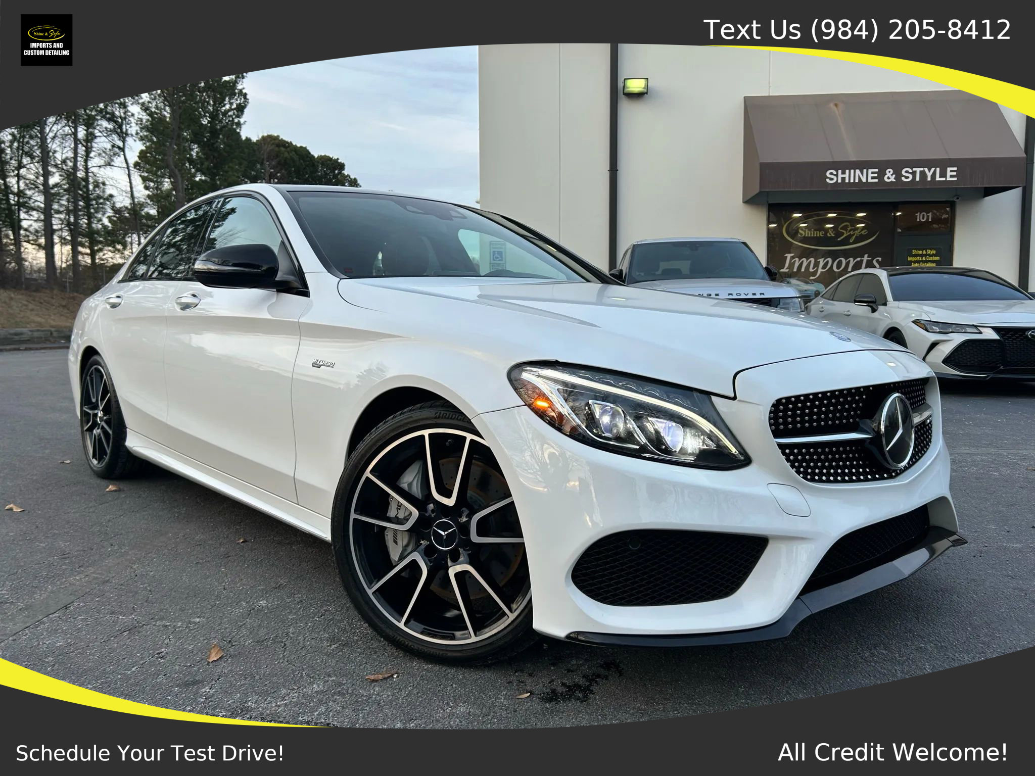 Used 2017 Mercedes-Benz C 43 AMG 4MATIC Sedan w/ Premium 4 Package image 1