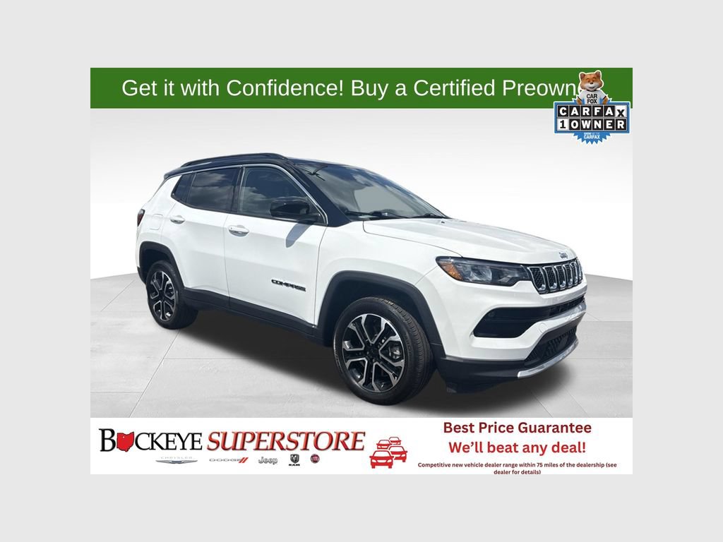 Certified 2023 Jeep Compass Limited
