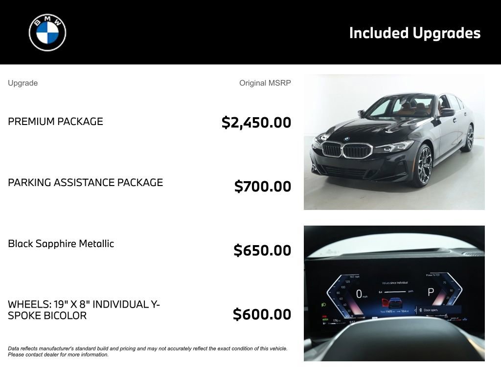 Used 2025 BMW 330i xDrive Sedan AWD/4WD image 4