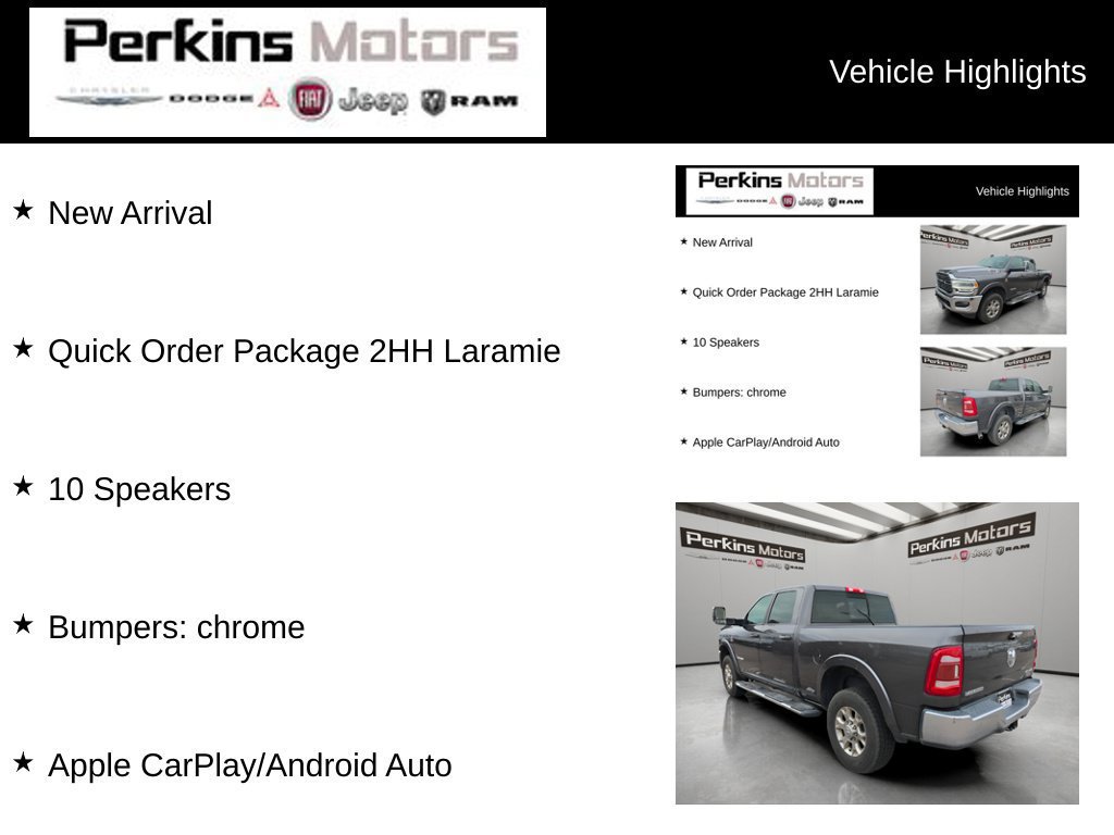 Used 2020 RAM 2500 Laramie AWD/4WD image 16