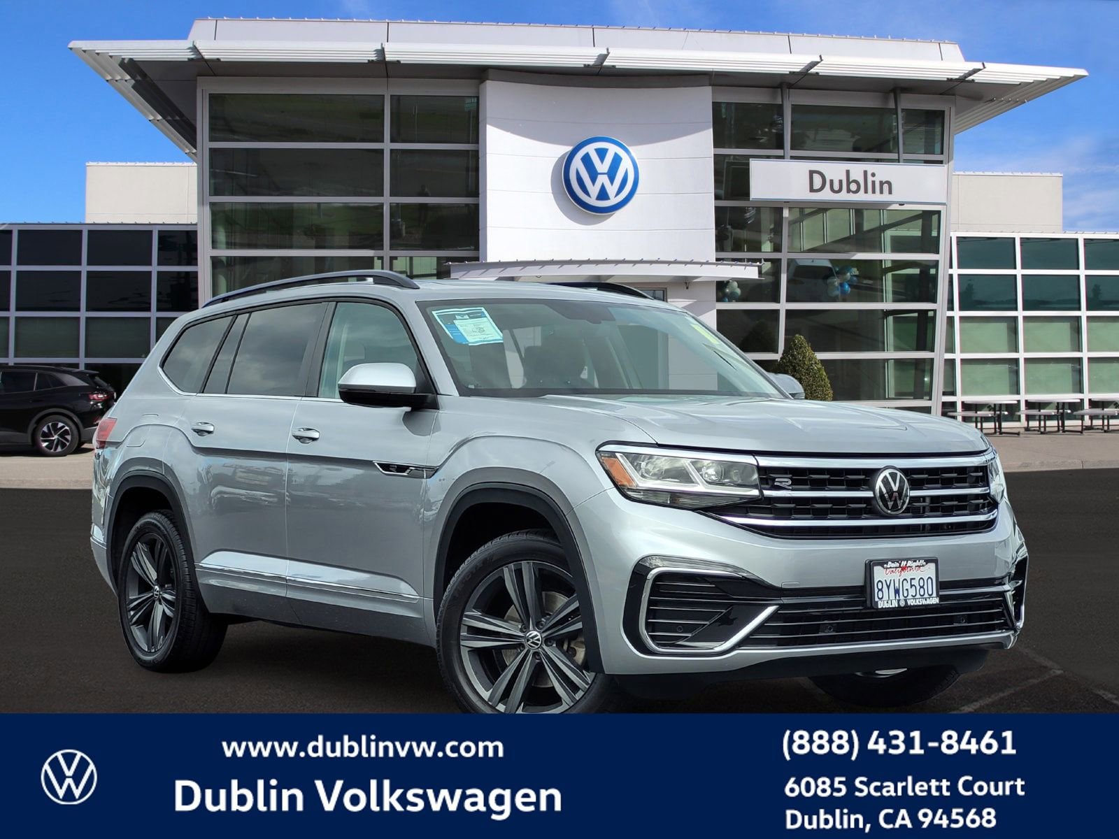 Certified 2021 Volkswagen Atlas SE w/ Panoramic Sunroof Package