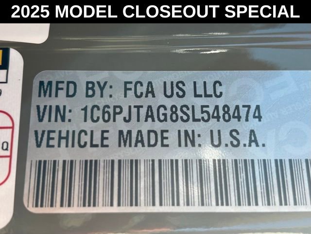 New 2025 Jeep Gladiator High Tide image 28