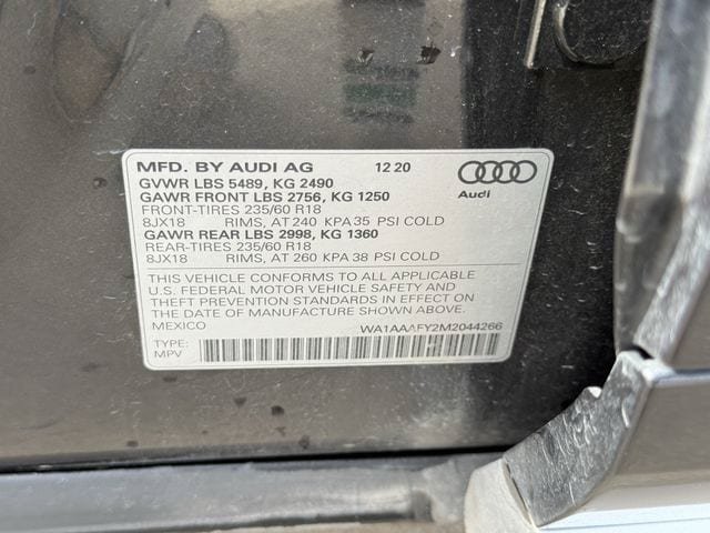Used 2021 Audi Q5 2.0T Premium w/ Convenience Package AWD/4WD image 34