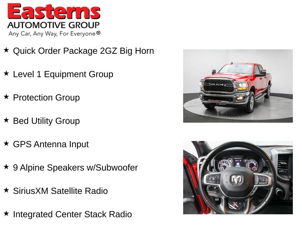 Used 2024 RAM 2500 Big Horn w/ Bed Utility Group image 11