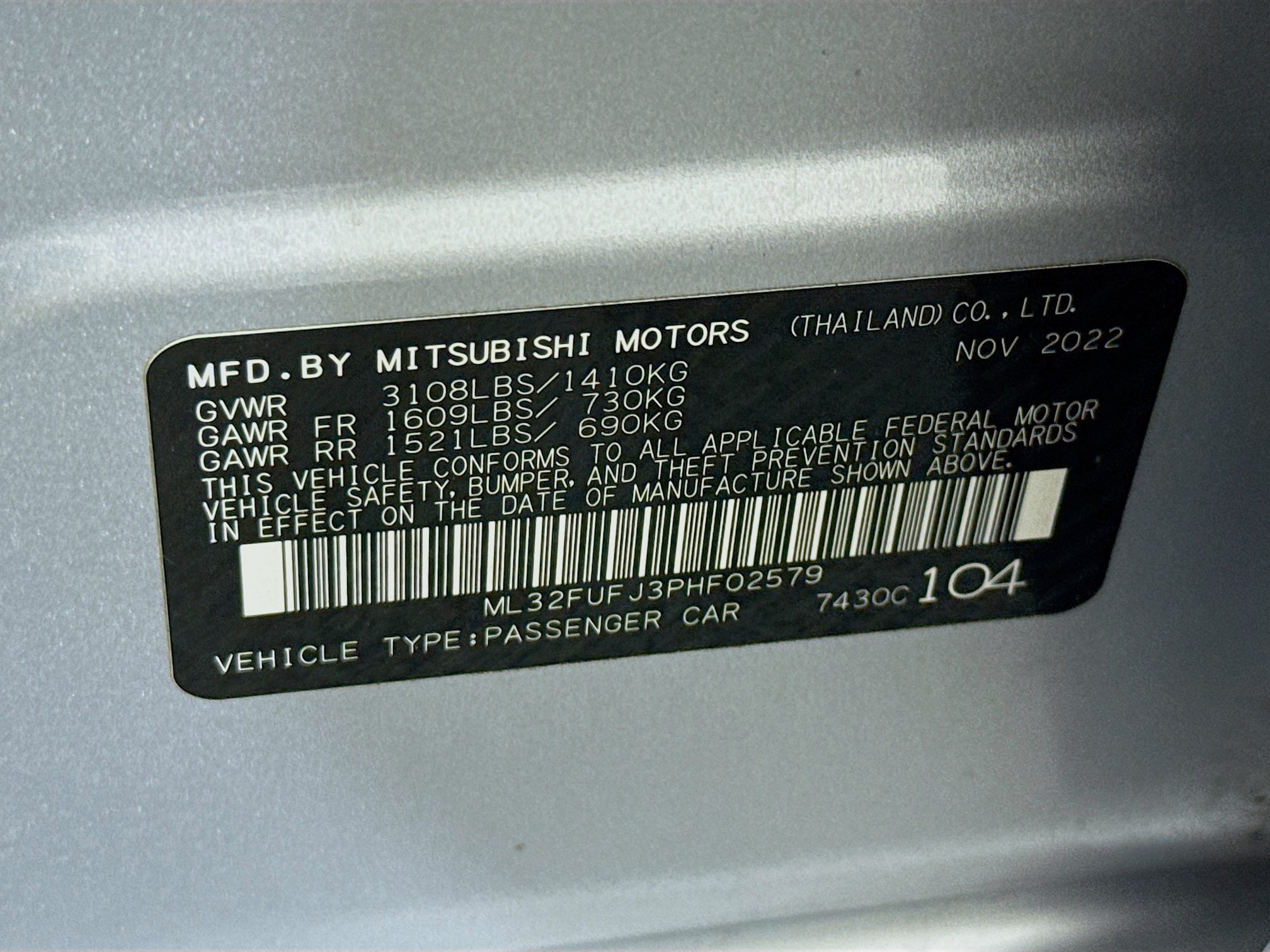 Used 2023 Mitsubishi Mirage G4 Black Edition FWD image 37