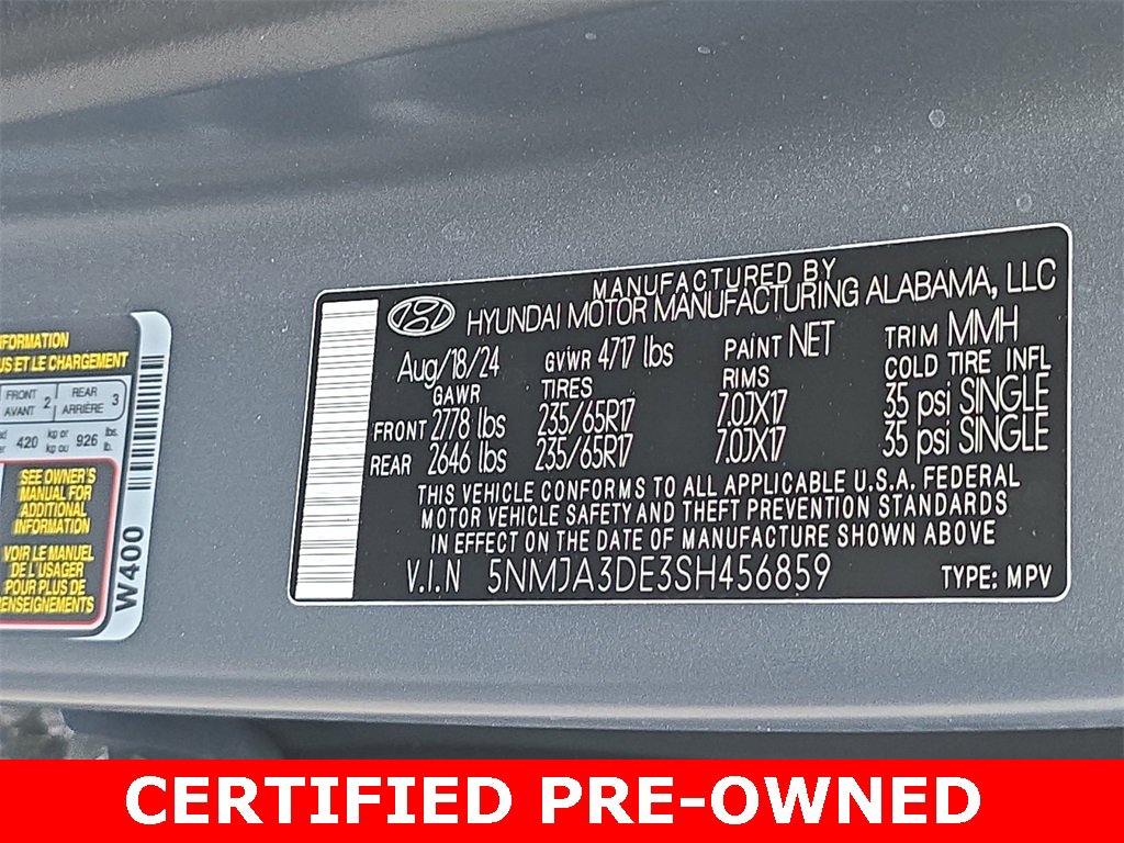Certified 2025 Hyundai Tucson SE image 36