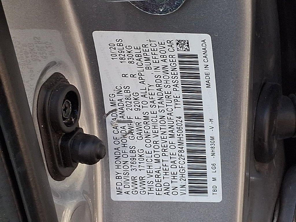 Used 2021 Honda Civic Sport image 30