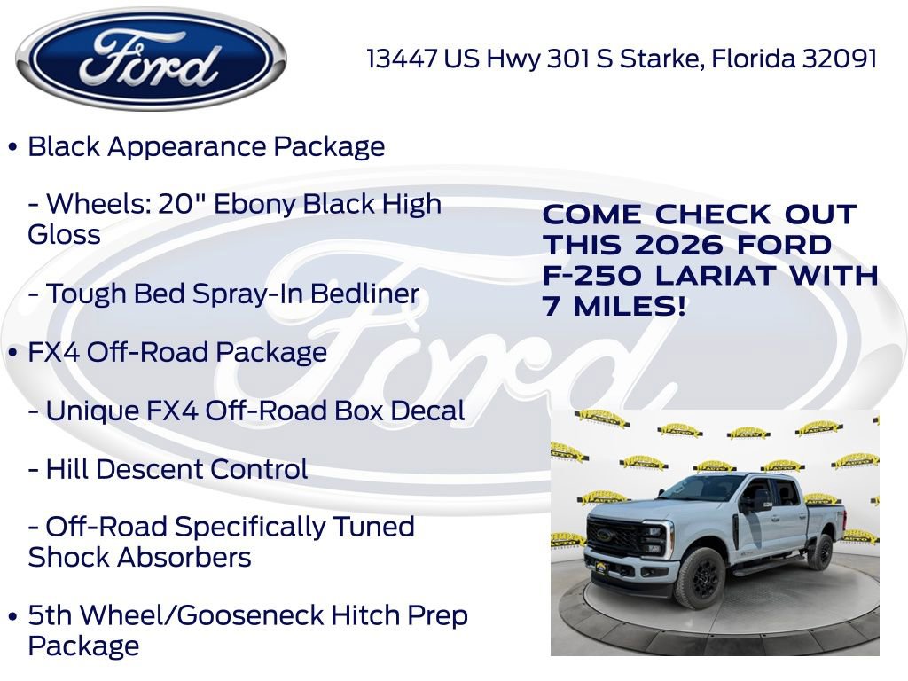 New 2026 Ford F250 Lariat image 20