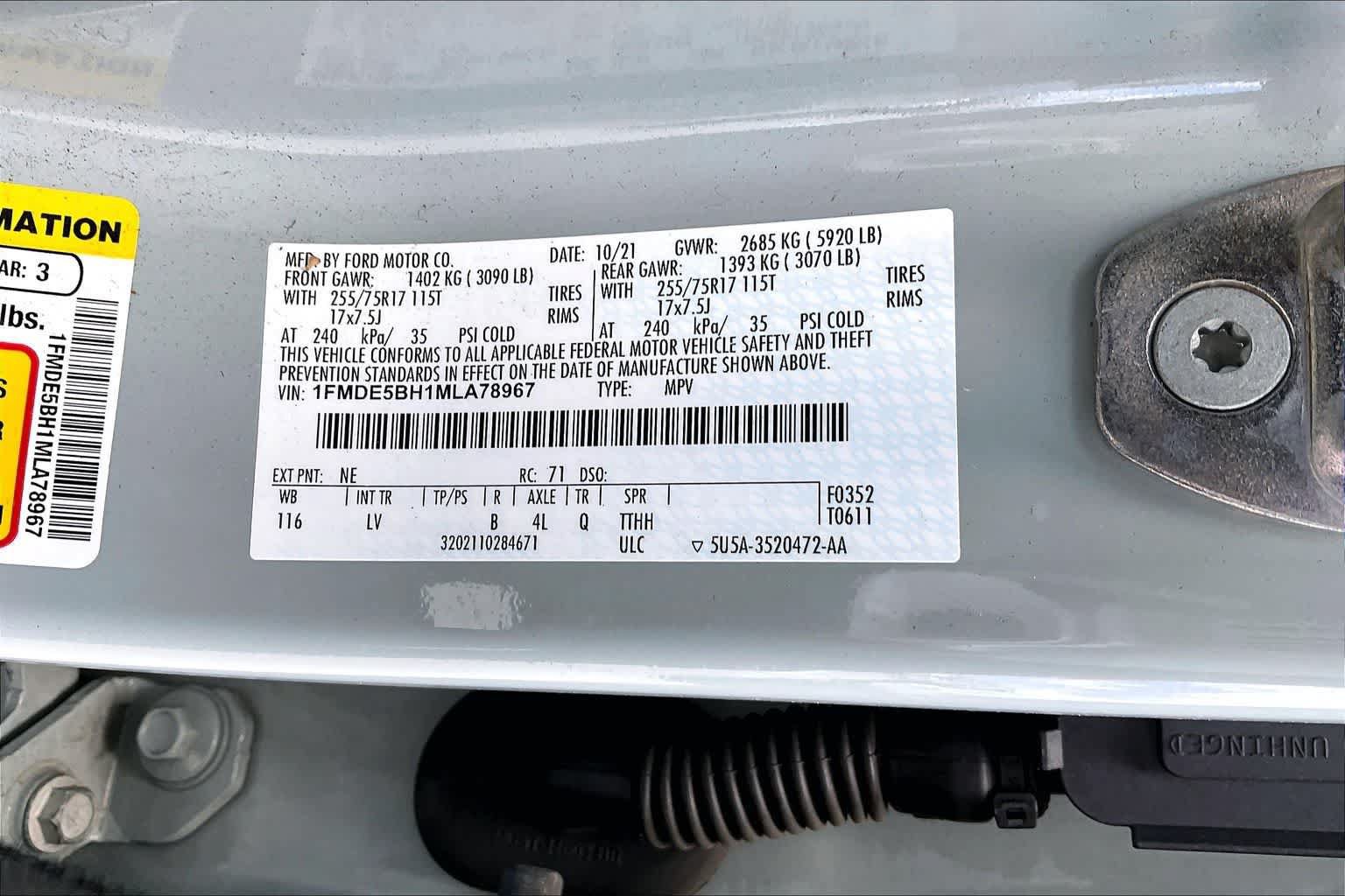 Used 2021 Ford Bronco Big Bend AWD/4WD image 20