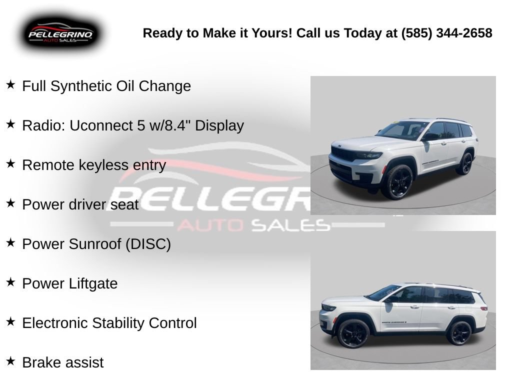 Used 2023 Jeep Grand Cherokee L Laredo AWD/4WD image 5