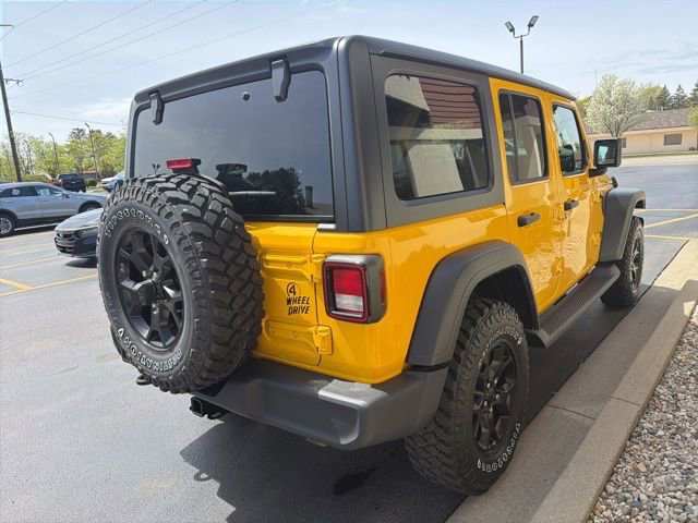 Certified 2021 Jeep Wrangler Unlimited Sport AWD/4WD image 10