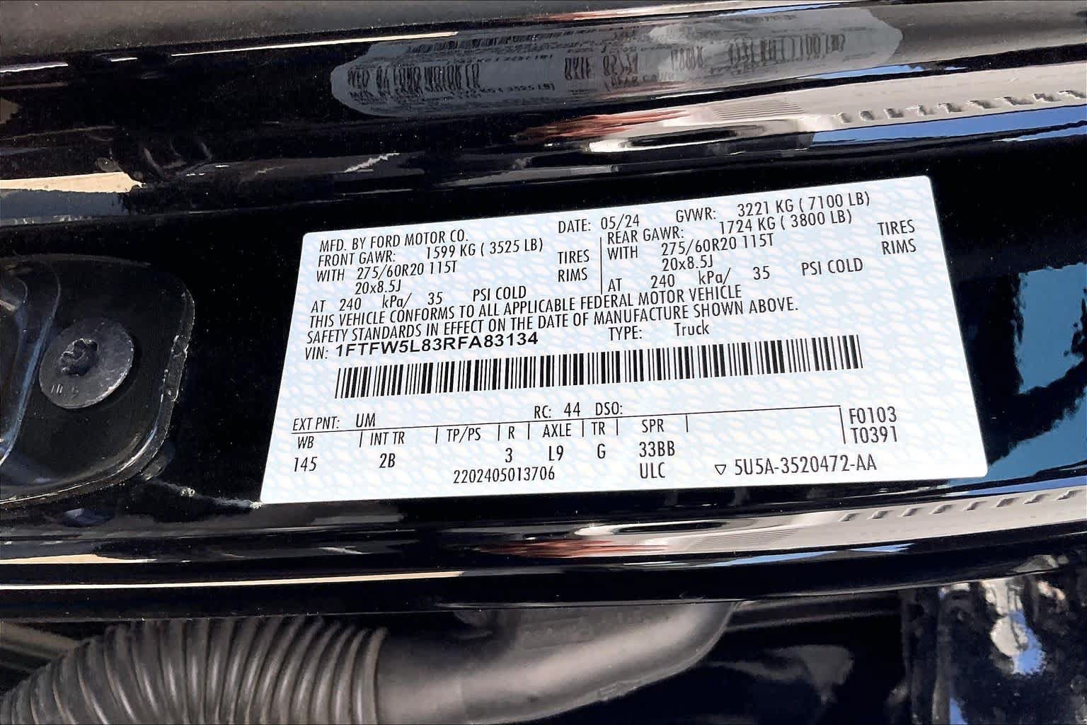 Used 2024 Ford F150 Lariat w/ Bed Utility Package AWD/4WD image 34