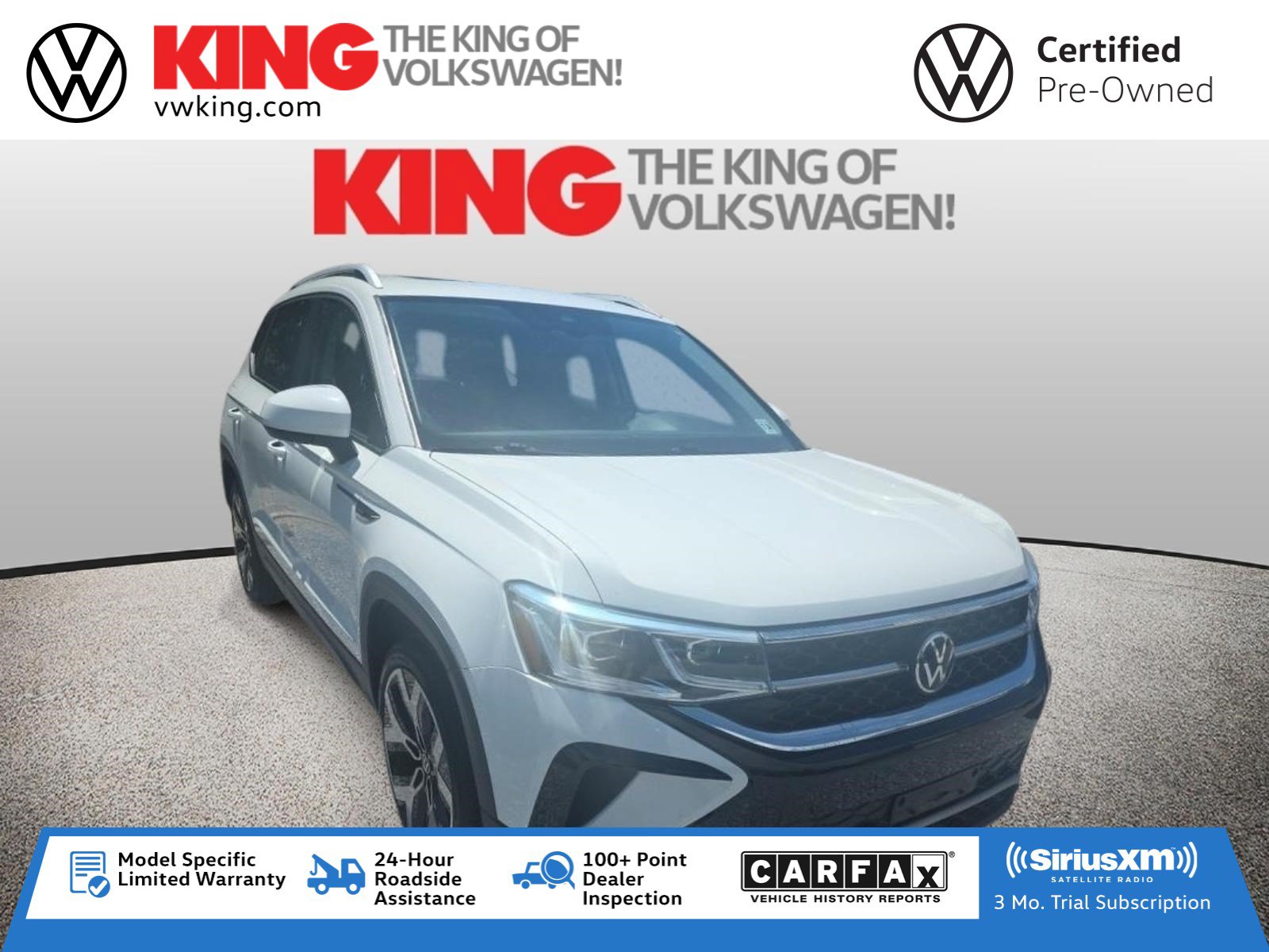 Certified 2023 Volkswagen Taos SEL