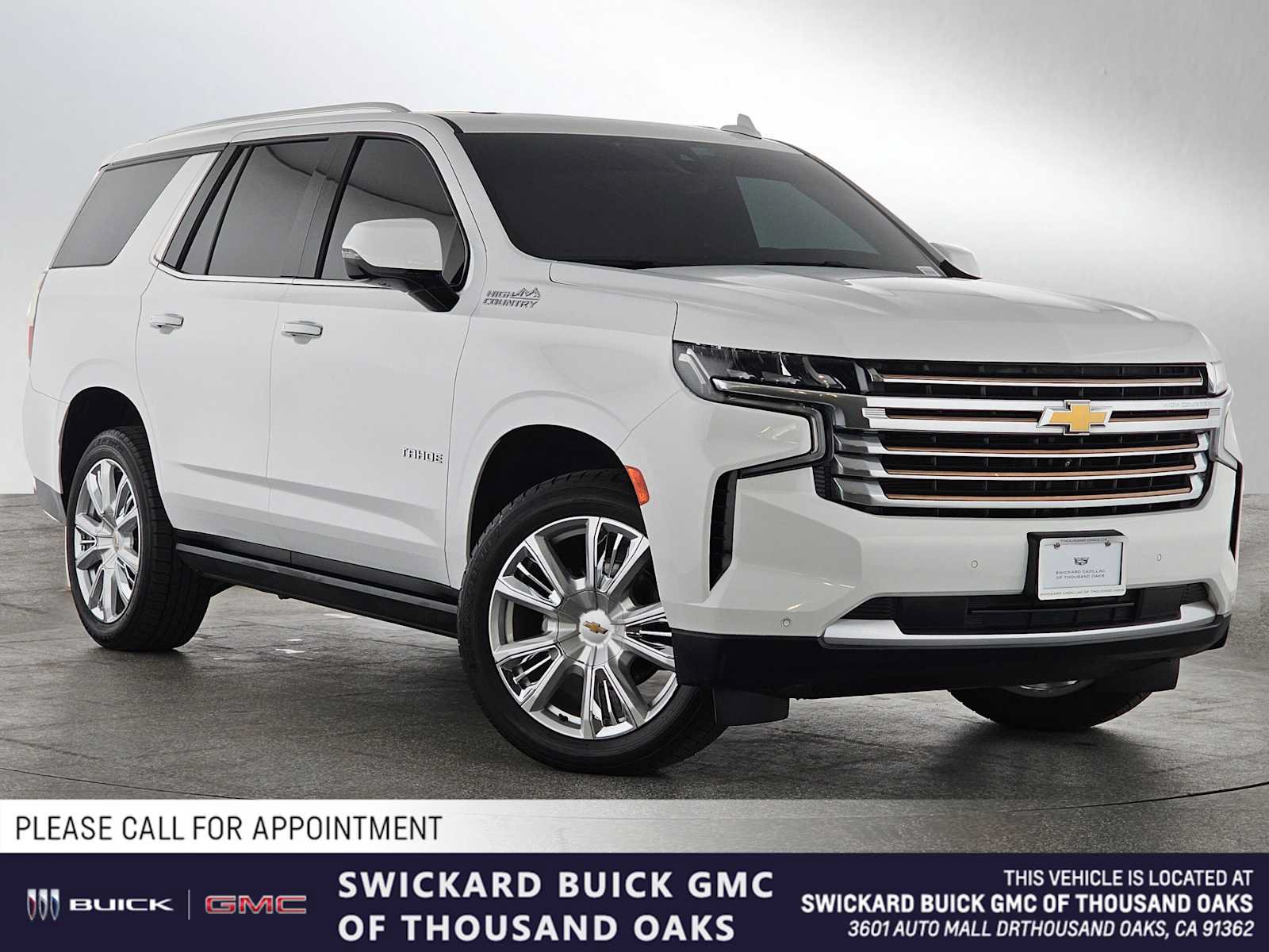 Used 2021 Chevrolet Tahoe High Country w/ Premium Package