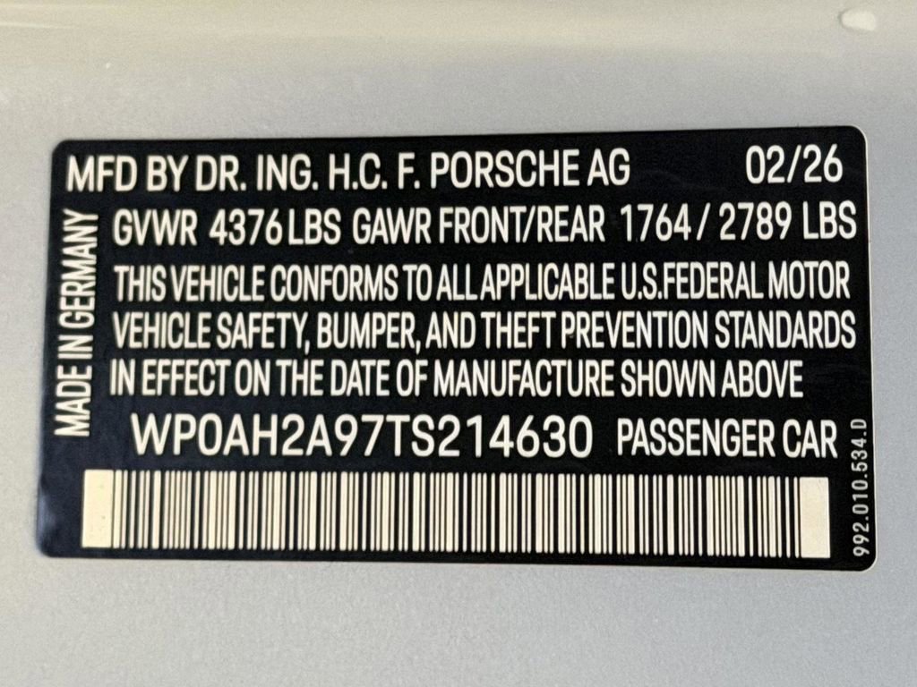 New 2026 Porsche 911 Carrera S RWD image 26