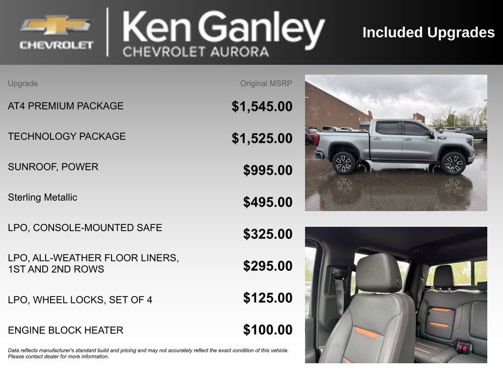 Used 2025 GMC Sierra 1500 AT4 w/ AT4 Premium Package AWD/4WD image 6