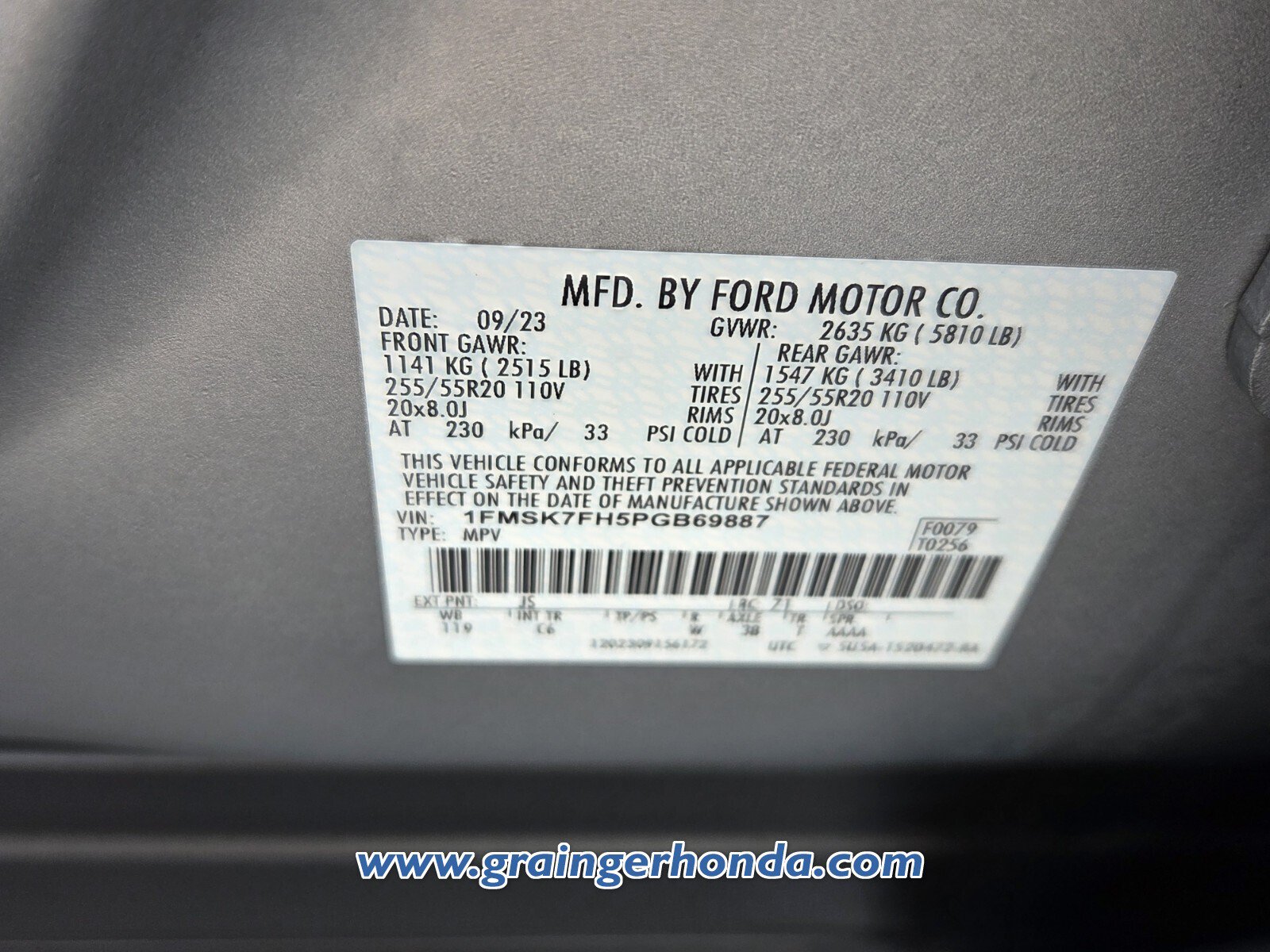 Used 2023 Ford Explorer Limited RWD image 17