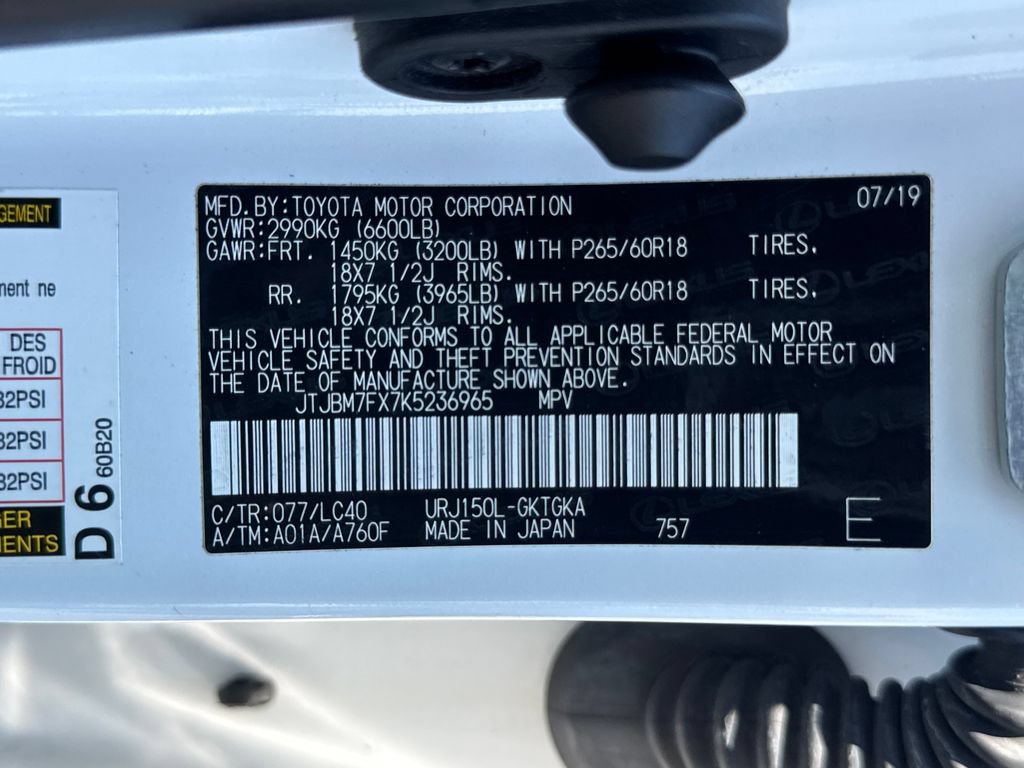 Used 2019 Lexus GX 460 AWD/4WD image 31