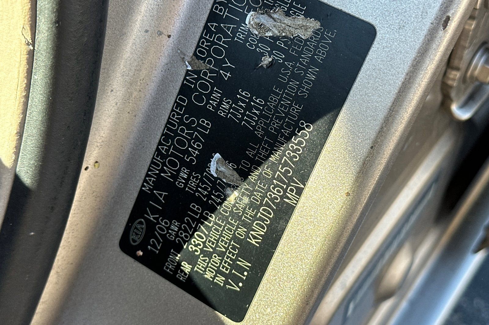 Used 2007 Kia Sorento LX image 32